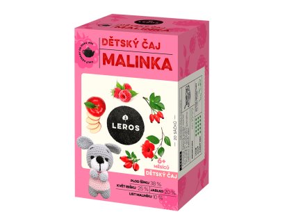 Leros Dětský čaj Malinka 20x2 g