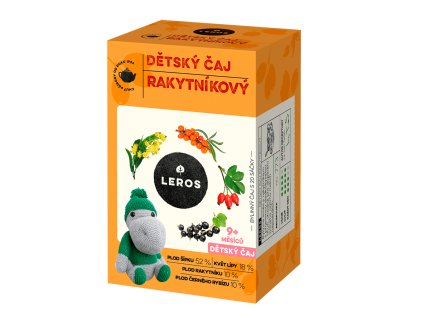 Leros Dětský čaj Rakytníkový 20x2 g