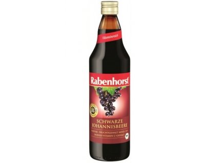 92725 rabenhorst bio stava z cerneho rybizu 750 ml