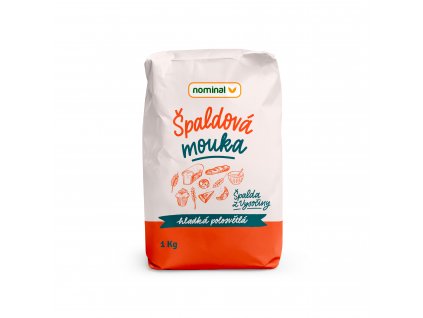 Špaldová mouka hladká polosvětlá 1000g