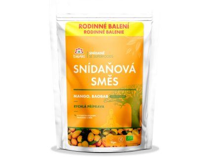 Iswari Bio snídaňová směs - Mango-baobab