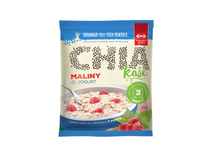 Chia kaše maliny a jogurt 65g DMT: 31.12.2022