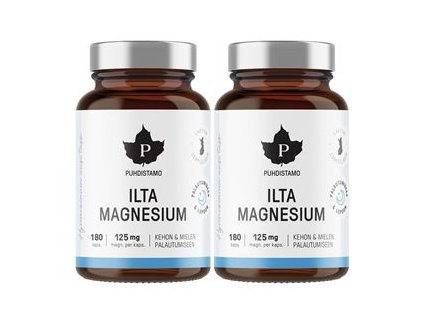 Night Magnesium 180 kapslí (Ilta Magnesium) 1+1 ZDARMA