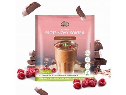 Express Diet Proteinový koktejl čokoládovo-malinový 60 g