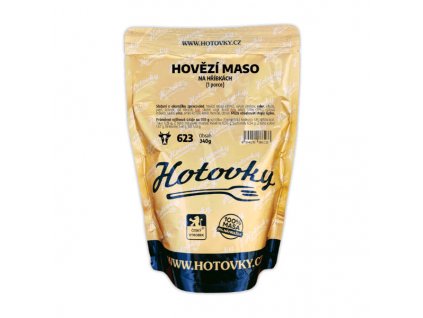 Hotovky Hovězí na hříbkách 1 porce