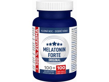 melatonin forte original clinical 100+100tbl