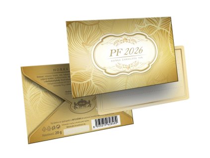 Carla Obálka s PF 2026 hořká čokoláda 20 g