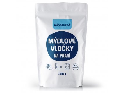 Allnature Mýdlové vločky (Balení 1000 g)
