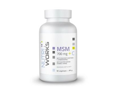 MSM 700 mg + C 90 kapslí