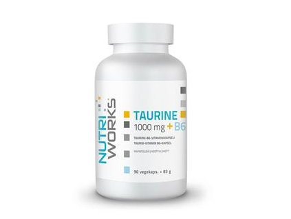 Taurine 1000 mg + B6 90 kapslí