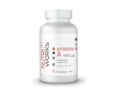 Vitamin A 1000µg 90 kapslí