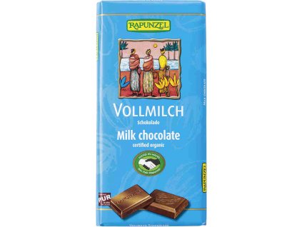 Bio mléčná čokoláda 38% 100 g