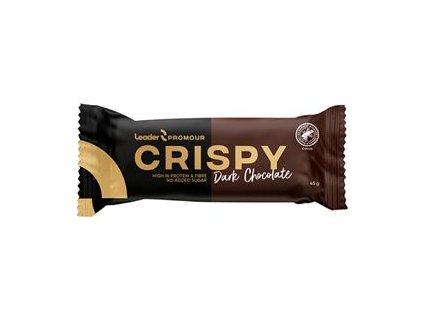 Promour Crispy 45g dark chocolate (Varianta dark chocolate)