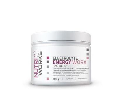 Electrolyte ENERGY Worx 300g malina