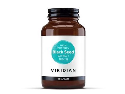 High Potency Black Seed Extract 20% TQ 30 kapslí