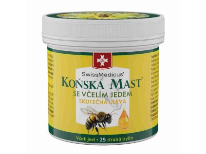 SwissMedicus Koňská mast se včelím jedem 150 ml