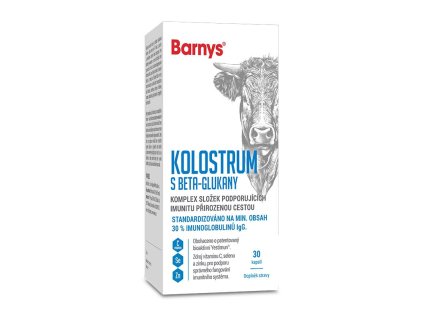 Barny´s Kolostrum s beta-glukany 30 kapslí