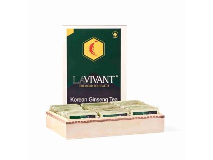 LAVIVANT Instantní čaj z korejského ženšenu 100 ks
