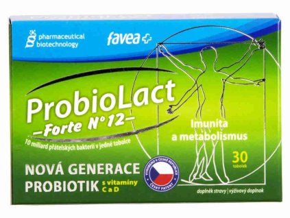 Favea ProbioLact Forte N°12 30 tob.