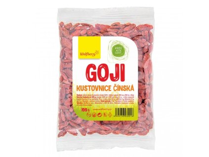 Wolfberry Goji Kustovnice čínská sušené plody 100 g