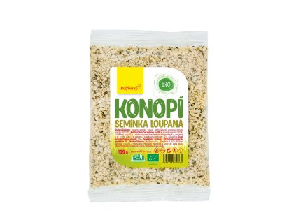 konopne seminko loupane bio 100g wolfberry
