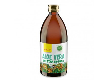 Wolfberry Aloe vera - 100% Bio šťáva 500 ml