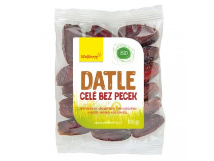 Wolfberry Bio Datle bez pecek 100 g