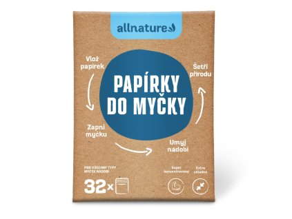 allnature papirky do mycky 16 ks 32 davek