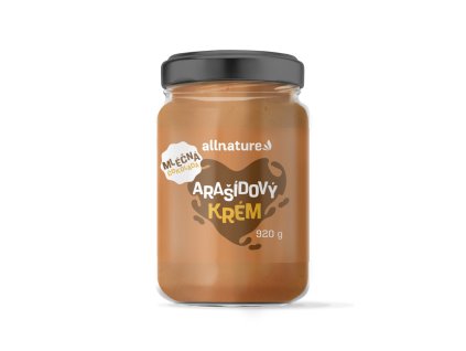 allnature arasidovy krem s mlecnou cokoladou 920 g