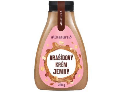 allnature arasidovy krem jemny 260 g