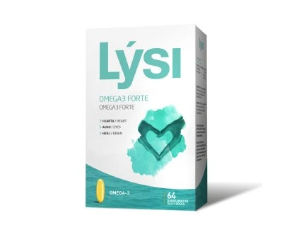 372 lysi omega 3 forte 64 kapsl