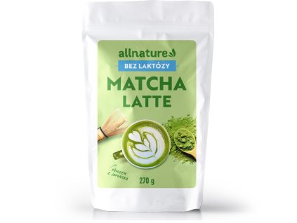 allnature matcha latte bio bez laktozy 270 g