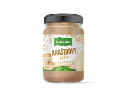 organis arasidovy krem s bilou cokoladou 920 g