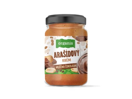 organis arasidovy krem s mlecnou cokoladou 920 g