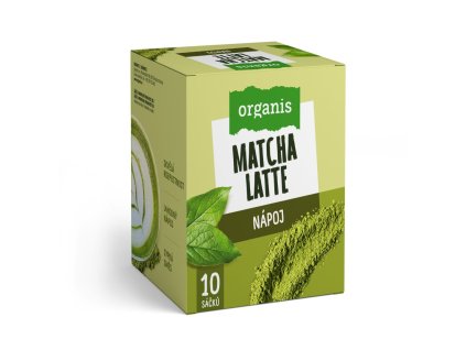 organis matcha latte 10 x 17 g
