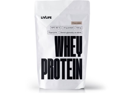 livlife whey protein cokolada 500 g