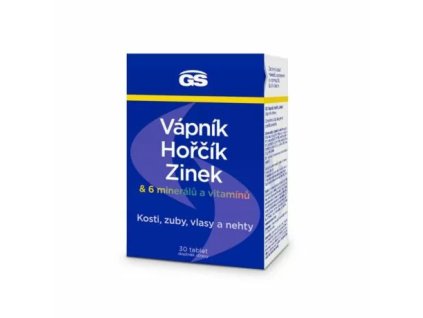 GS Vápník Hořčík Zinek 30 tbl.
