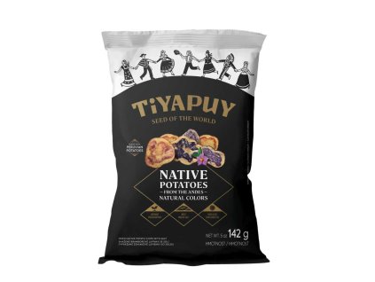 TiYAPUY Brambůrky natural solené 142 g