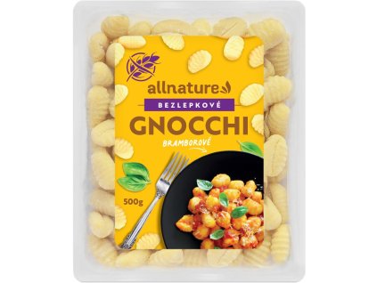 allnature bezlepkove gnocchi 500 g