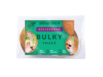 allnature bezlepkove bulky tmave 100 g