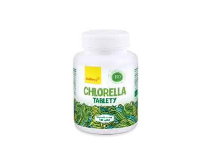 chlorella tablety bio 400ks wolfberry