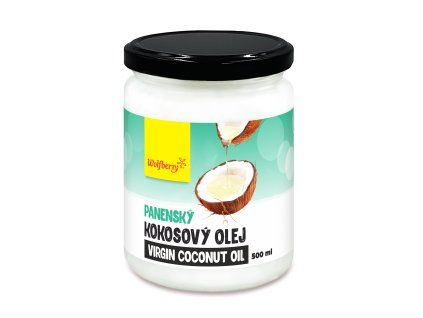 kokosovy olej panensky 500ml wolfberry