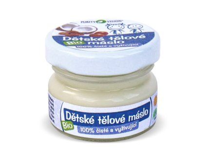 Purity Vision BIO Dětské tělové máslo 20 ml CZ