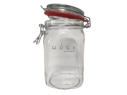 Wugi Sklenice - hranatá 1,15 l