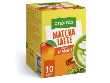 organis matcha latte mango 10 x 20 g
