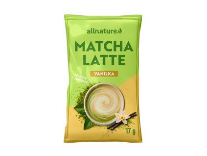 allnature matcha latte vanilka 17 g