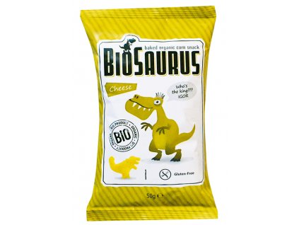 Bio Biosaurus křupky se sýrem 50 g