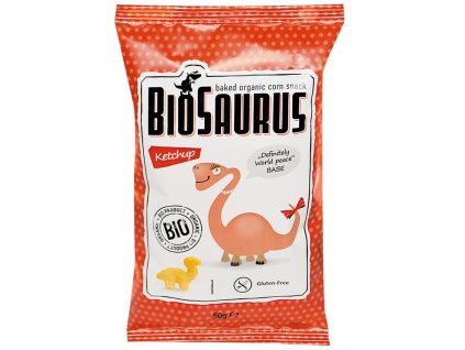 Bio Biosaurus křupky s kečupem 50 g