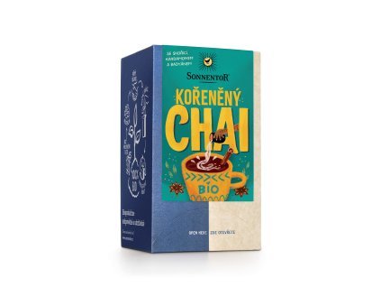 Sonnentor BIO Chai kořeněný porcovaný čaj 32,4 g