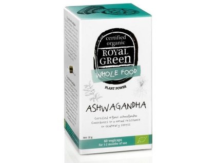 Royal Green BIO Ashwagandha 60 kapslí